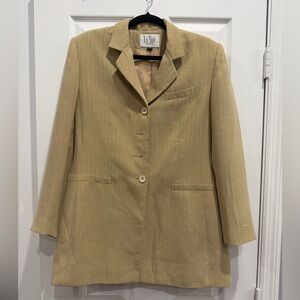 Le Suit Women's Beige Blazer